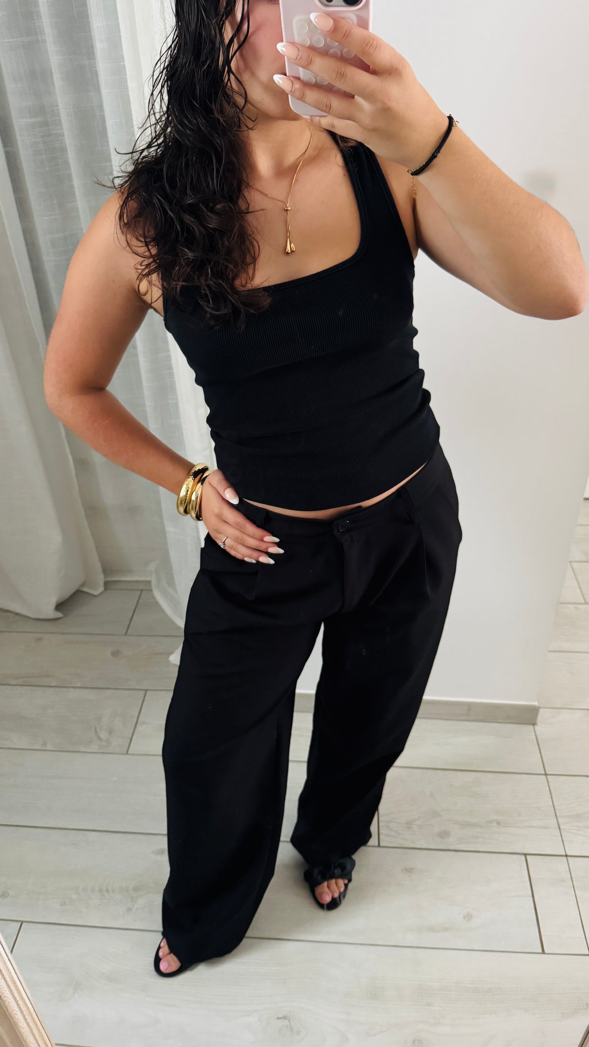 Pantalon ANNA NOIR