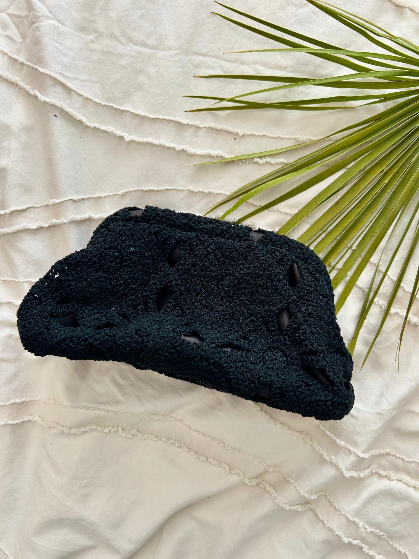 Pochette CROCHET NOIR