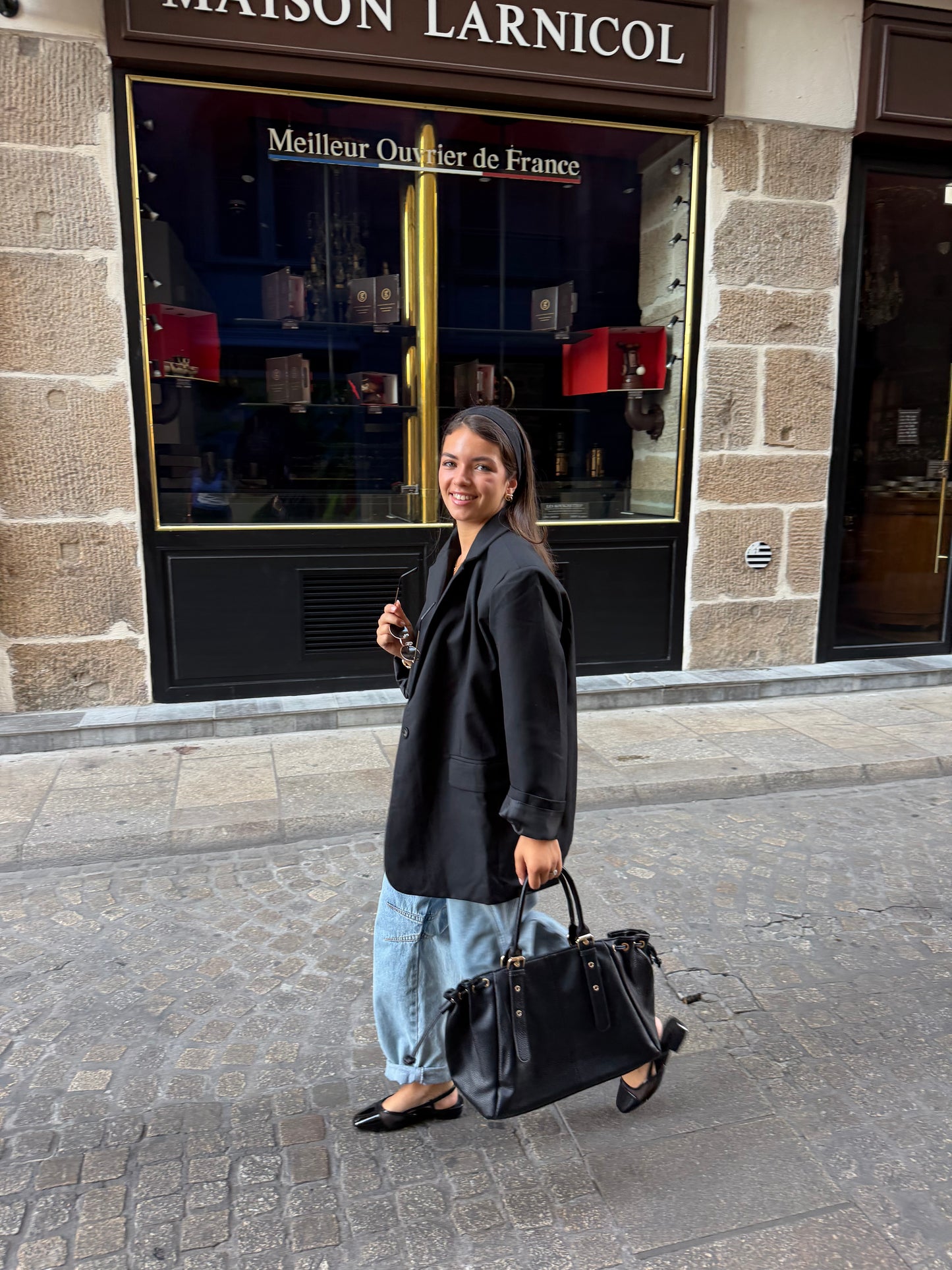 BLAZER CLÉMENCE NOIR