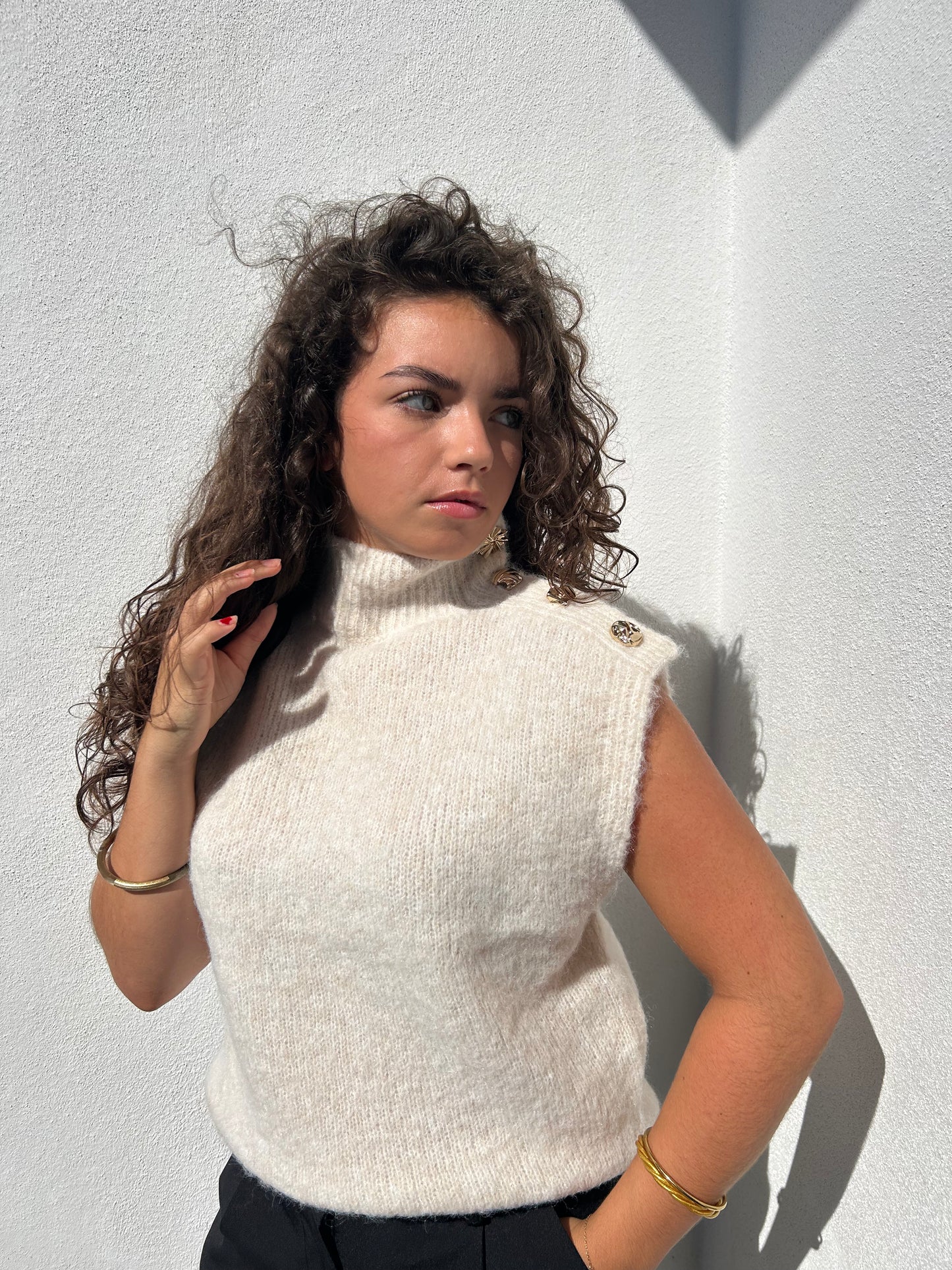 Pull sans manche DESIREE