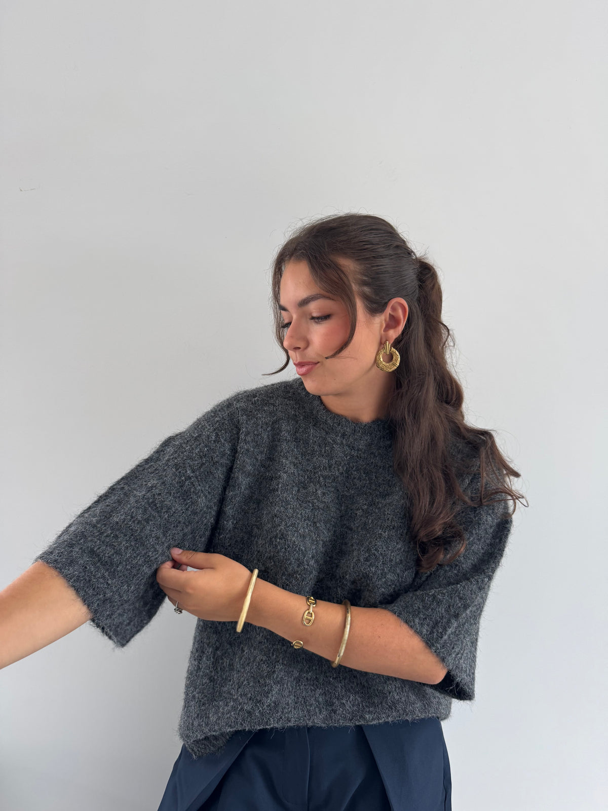 PULL GISELE GRIS