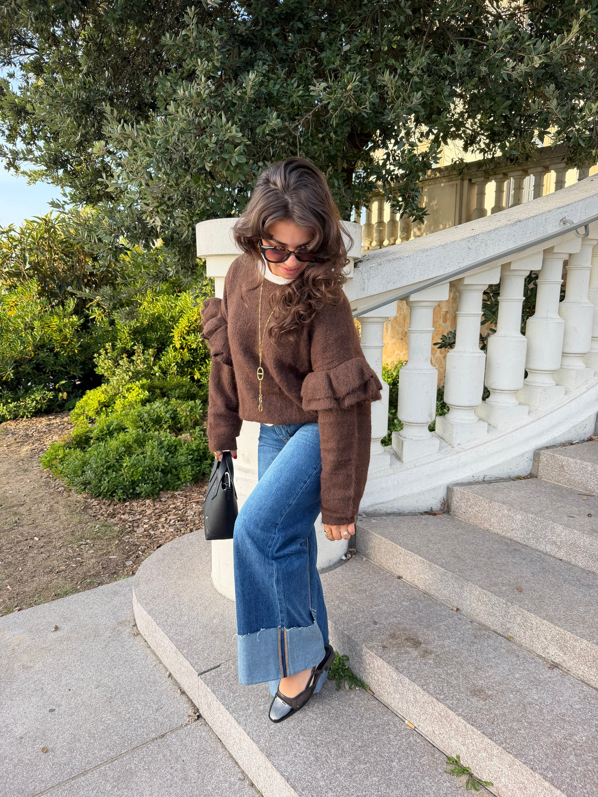 PULL ANA MARRON