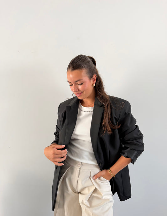 BLAZER CLÉMENCE NOIR