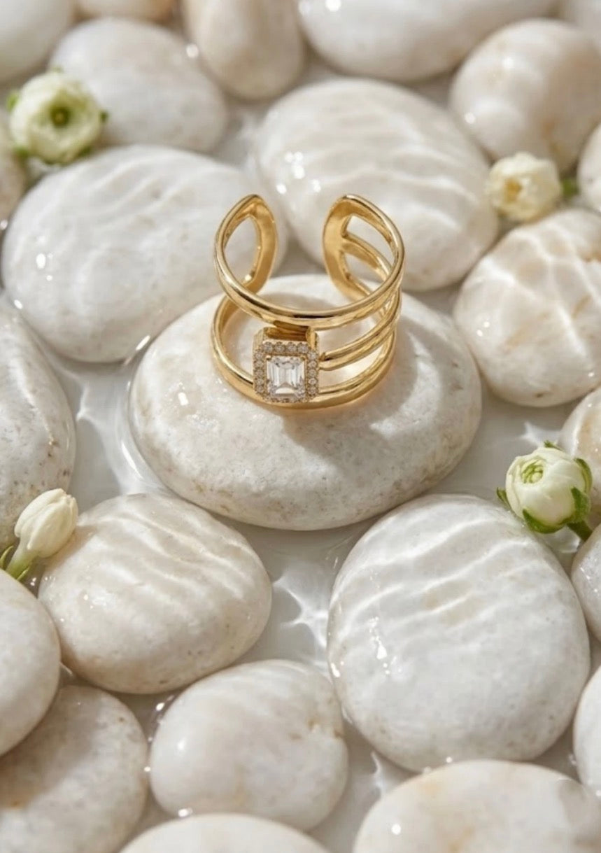 Bague Strass