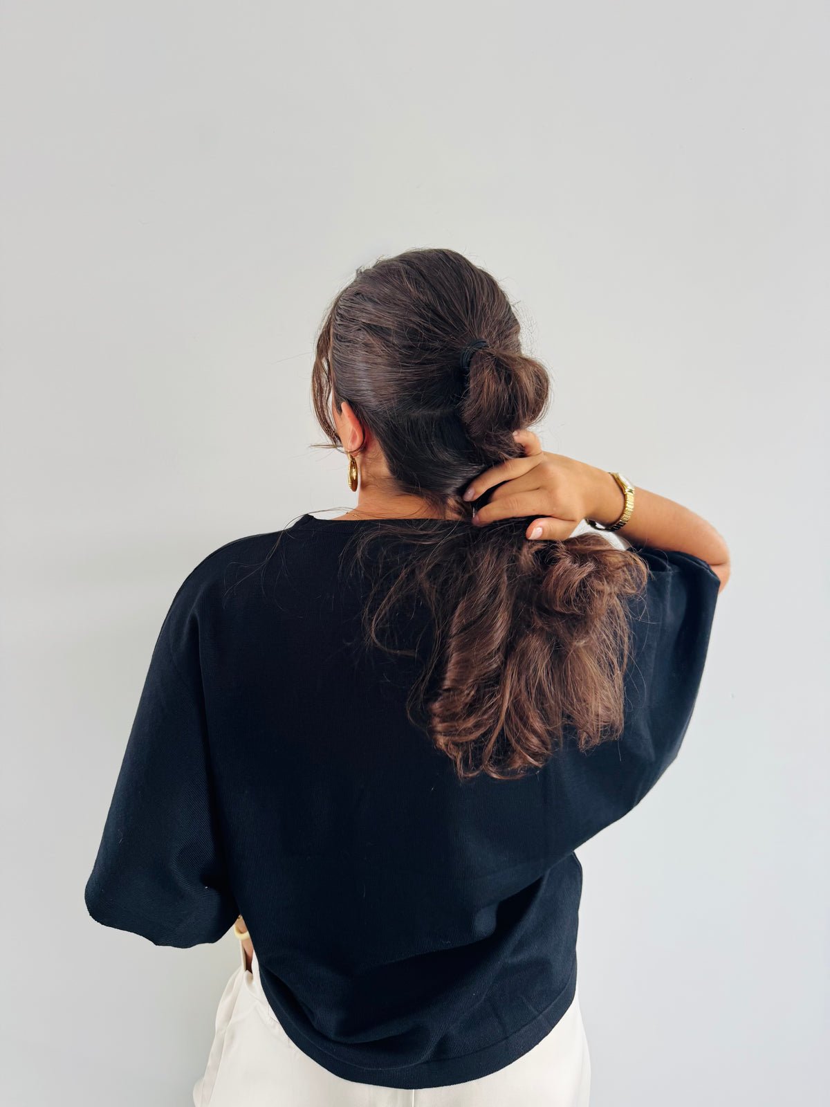 PULL AGHATE NOIR