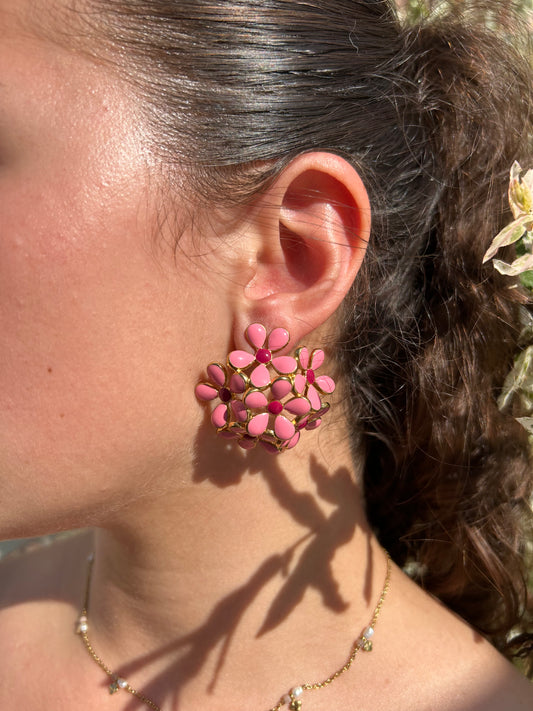 Boucle d'Oreille FLEURS