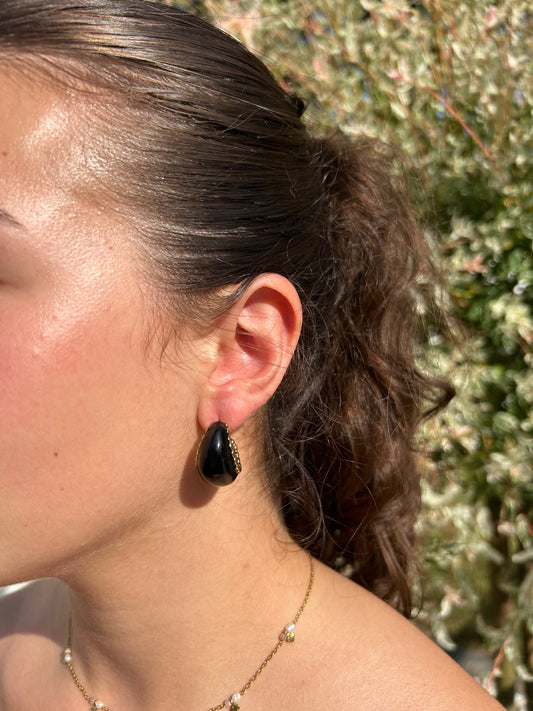 Boucle d'Oreilles GOUTTE D'EAU