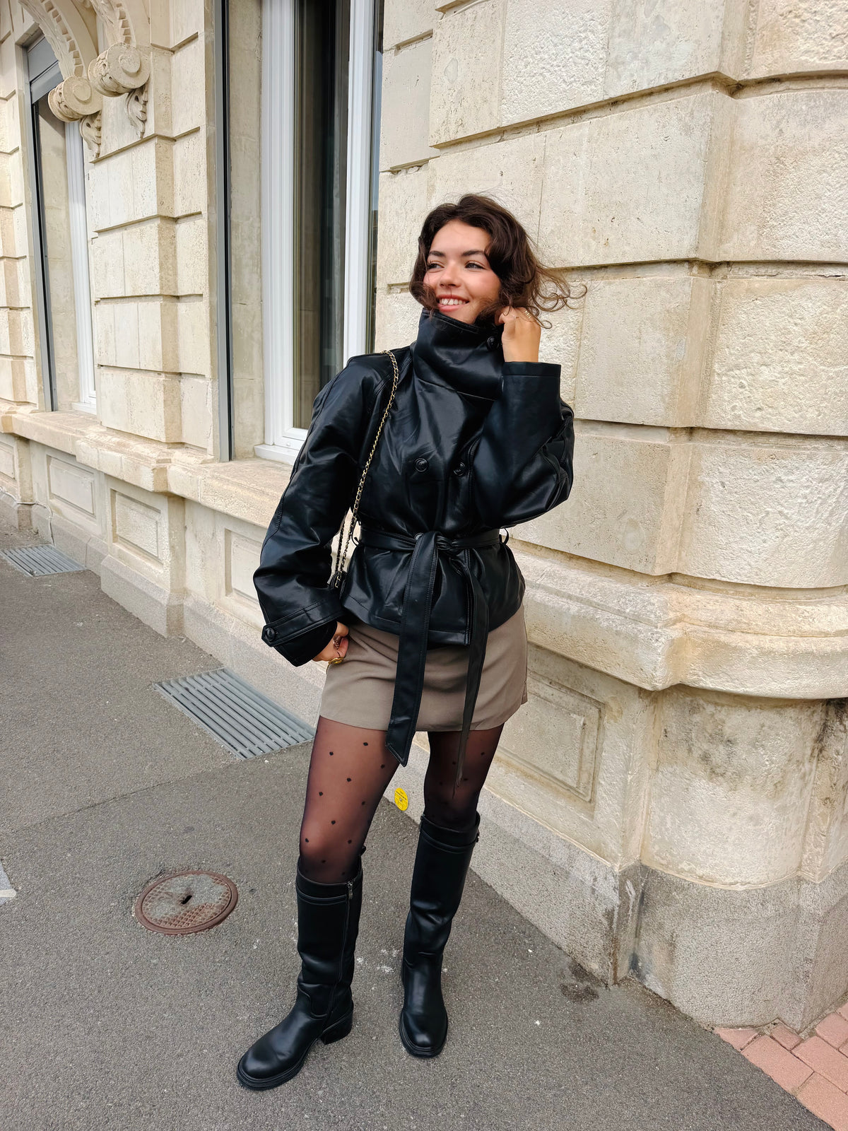 VESTE SOFIA NOIR