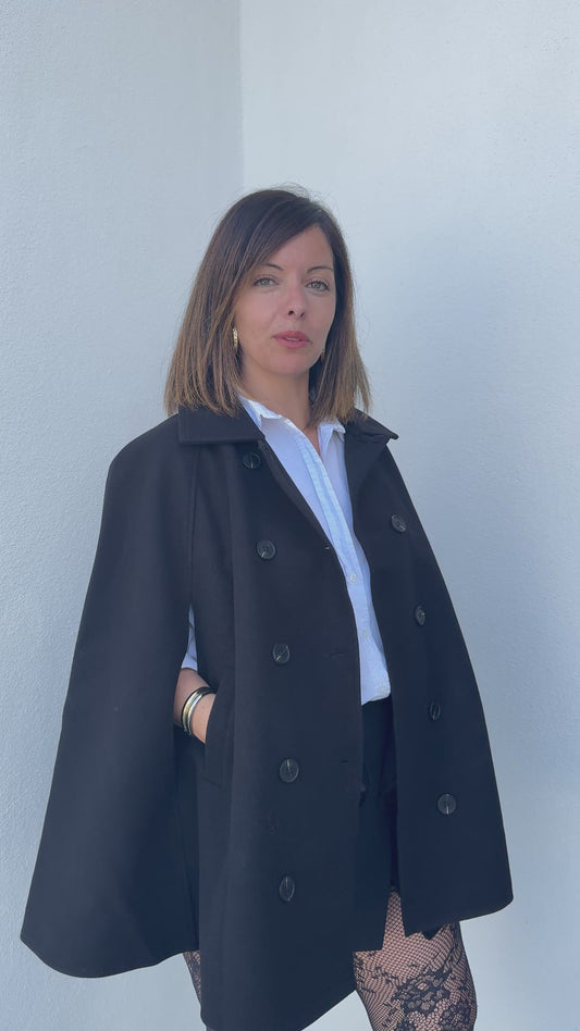 Veste cape ROMANE